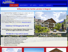 Tablet Screenshot of haus-laireiter.at
